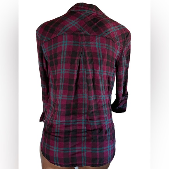 Rock & Republic Plaid Stud Shirt - Picture 5 of 6